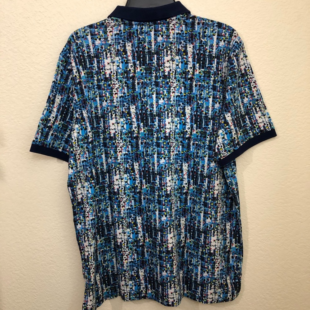 Robert Graham Pechia Short Sleeve Polo Shirt NWT - Picture 4 of 12